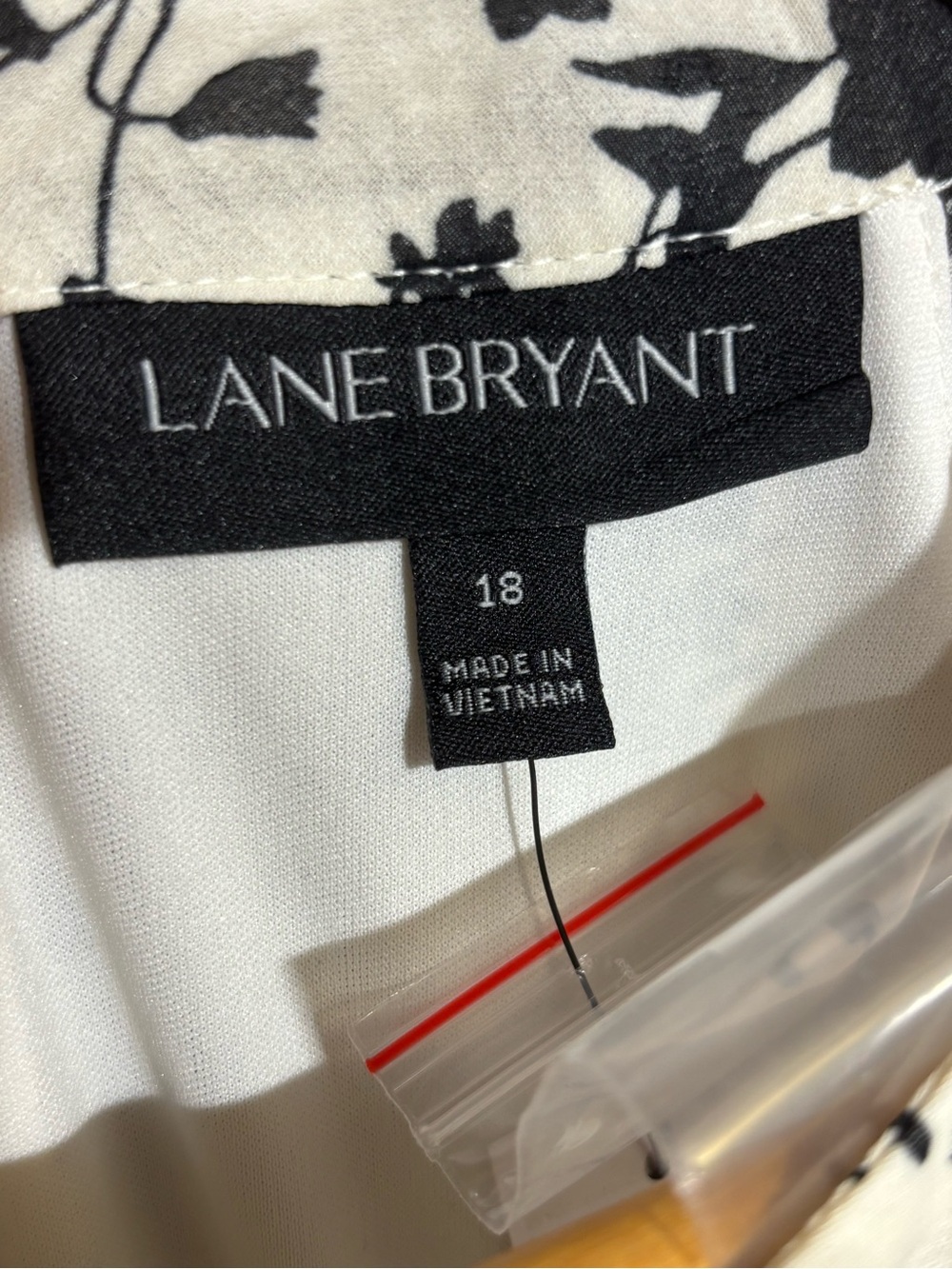 Lane Bryant Floral Halter Handkerchief Dress 18 - Picture 5 of 14